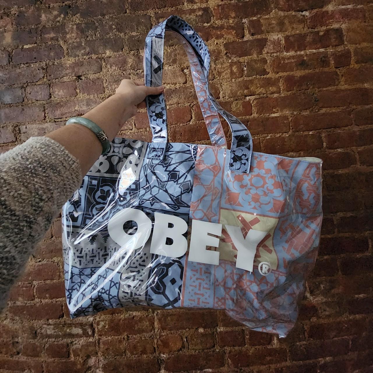 Obey discount tote bag