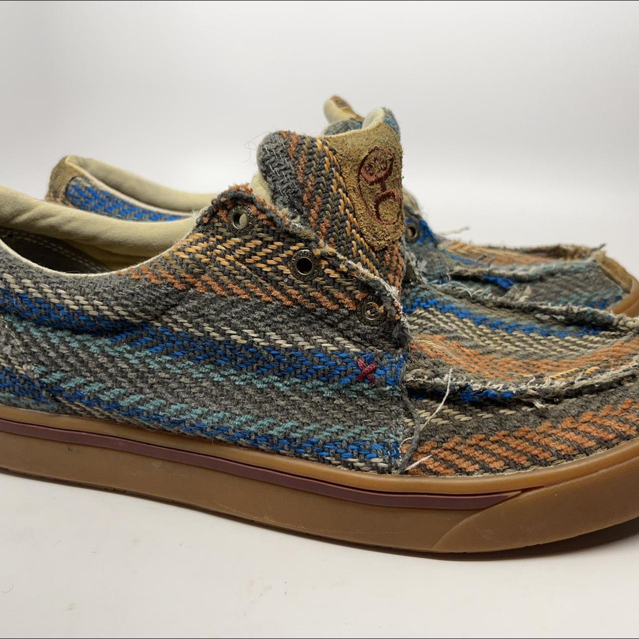 Hooey Men's Tan and Blue Trainers (4)