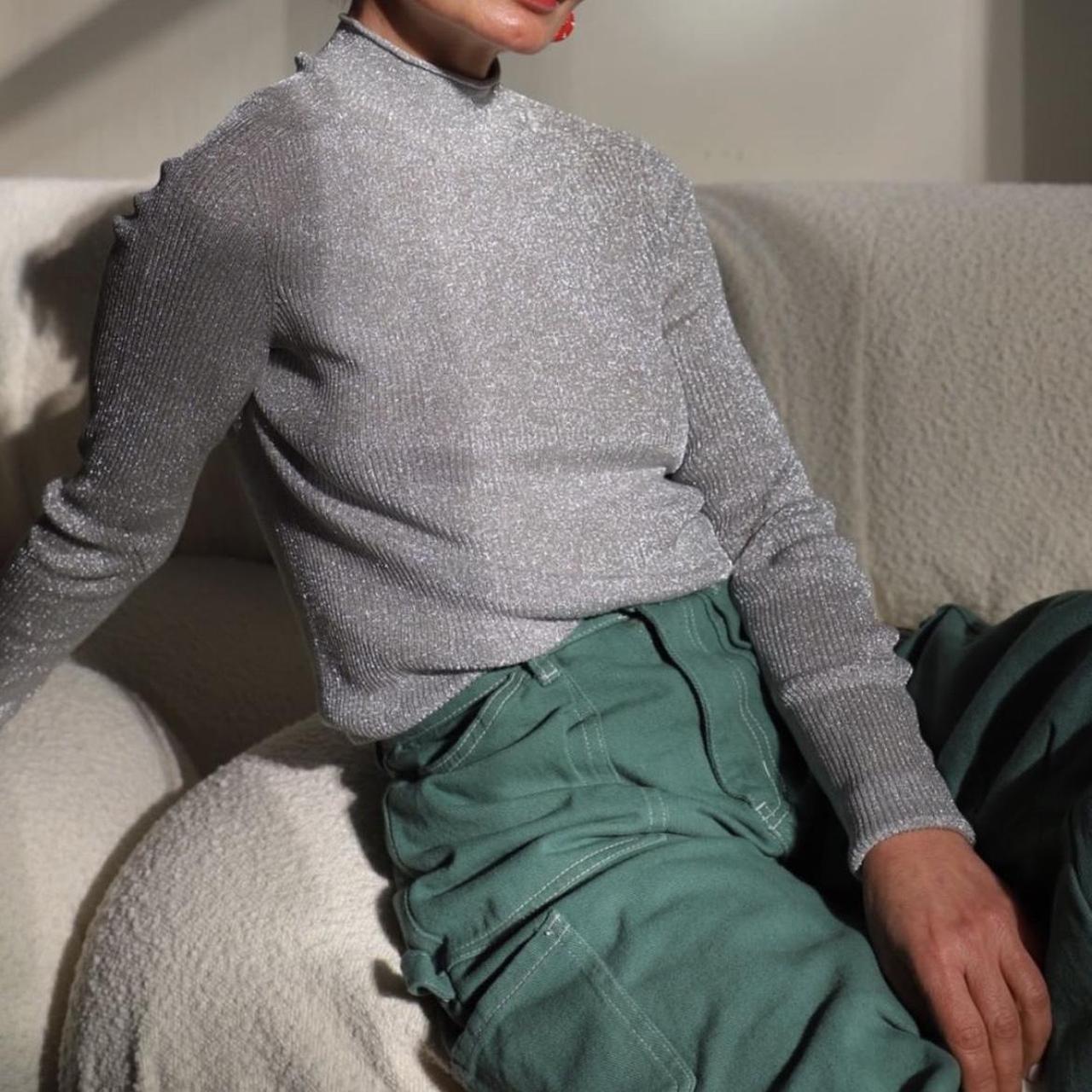 cos ニット OVERSIZED V-NECK CARDIGAN オーバーサイズVネックカーディガン
