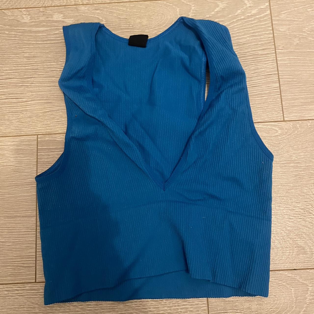 Urban outfitters josie top!! Blue and soo... - Depop