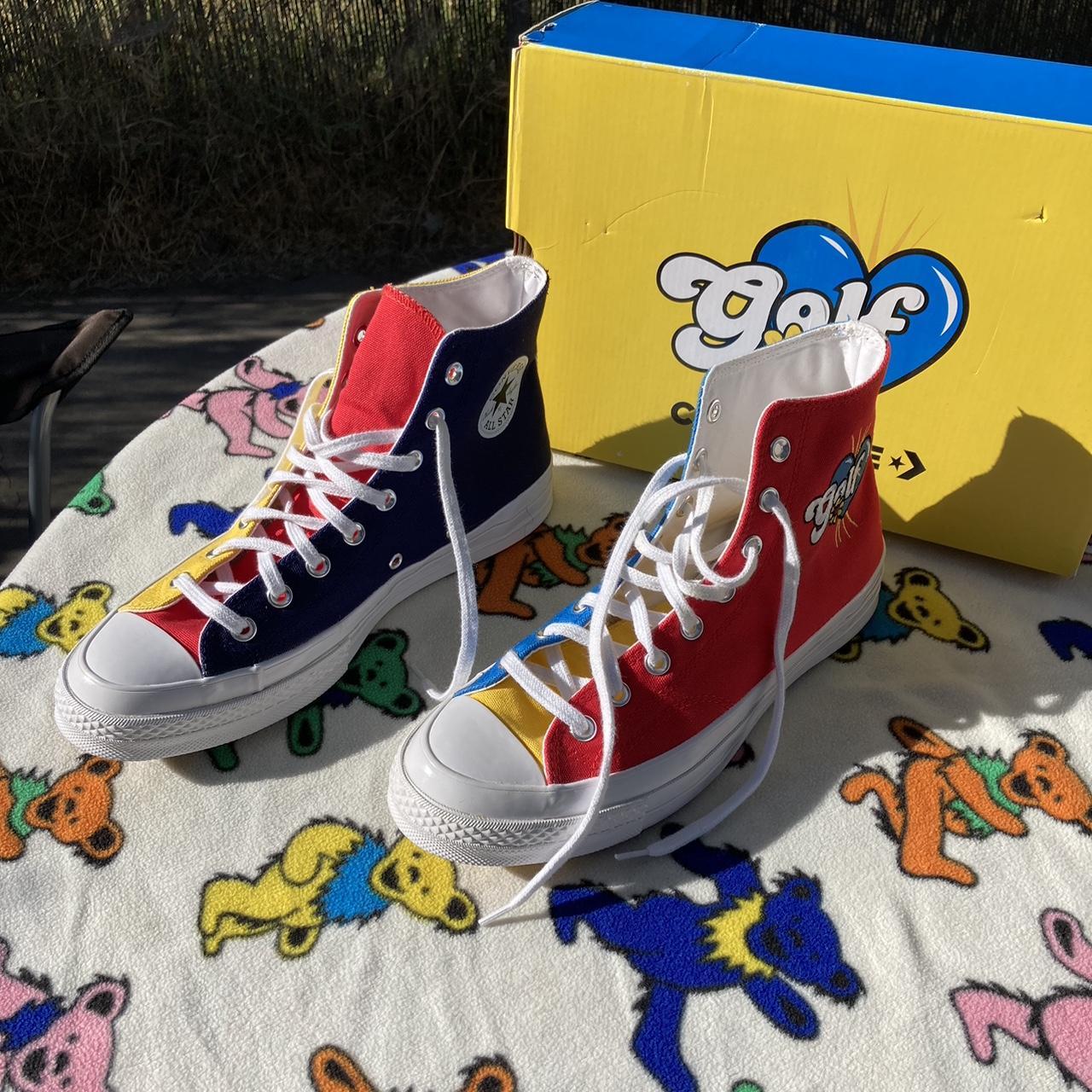 Converse X Golf Le Fleur* Chuck Taylor All-star 70 - Depop