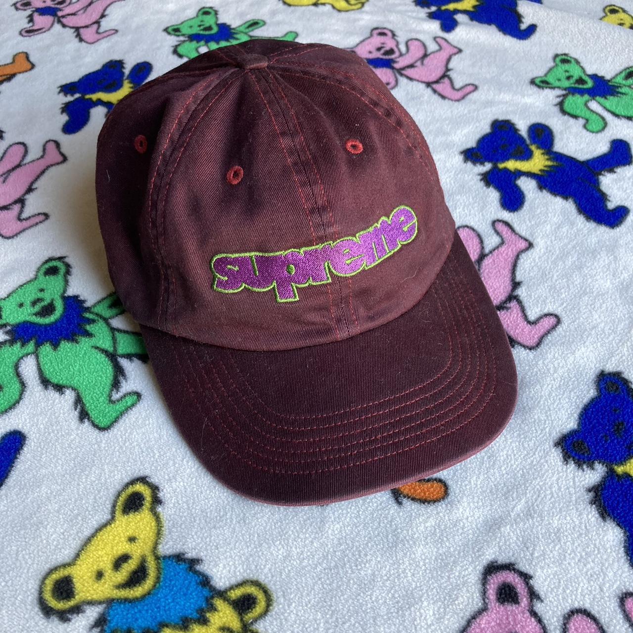 Supreme Gonz hat Hand dyed(was bright red)... - Depop