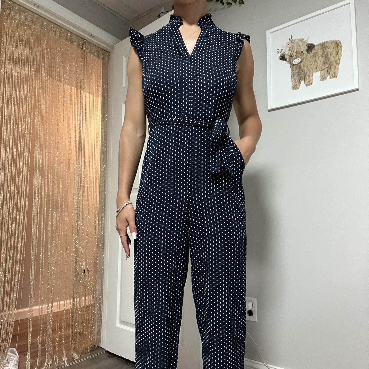 Monteau jumpsuit navy shop