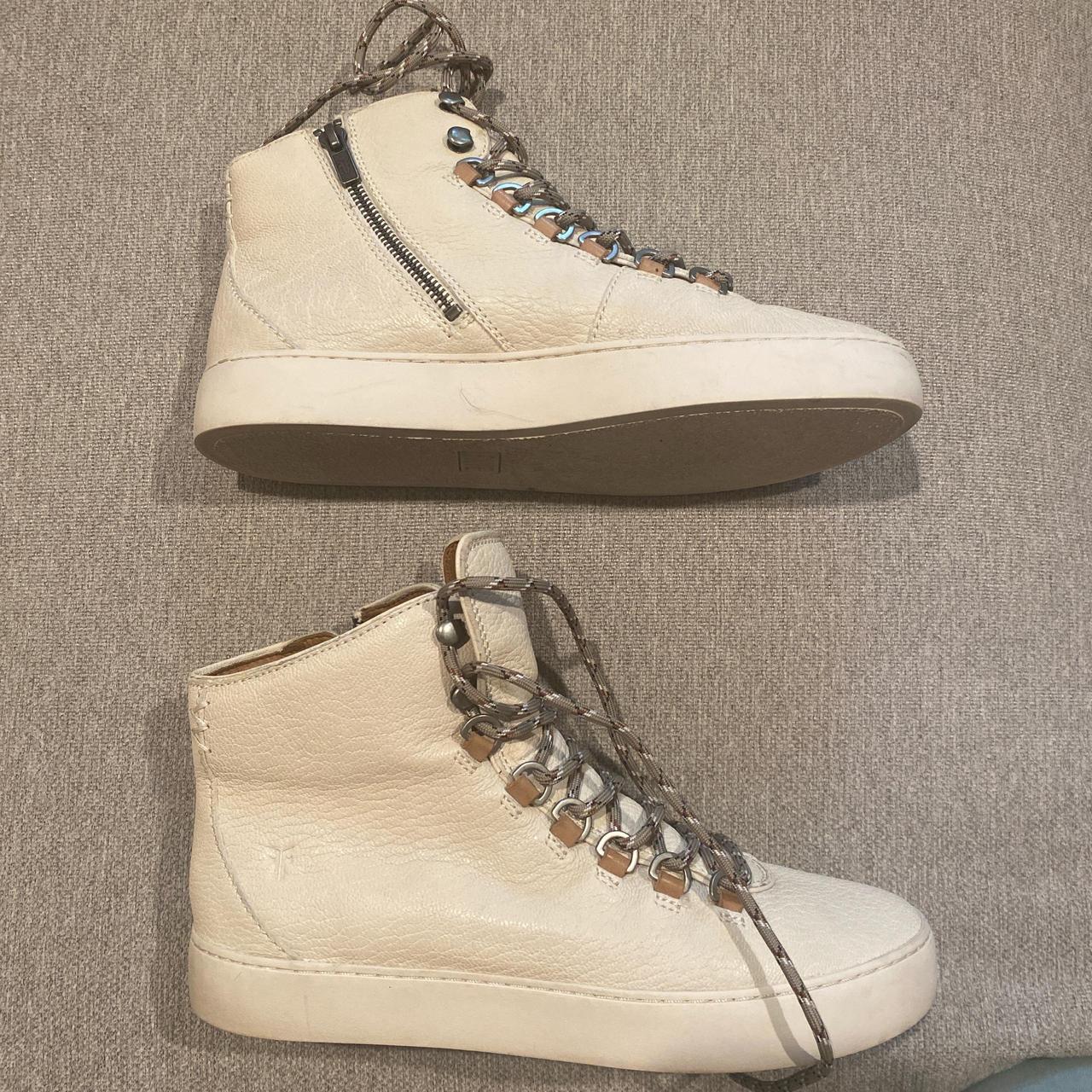 Frye high top sneakers womens best sale