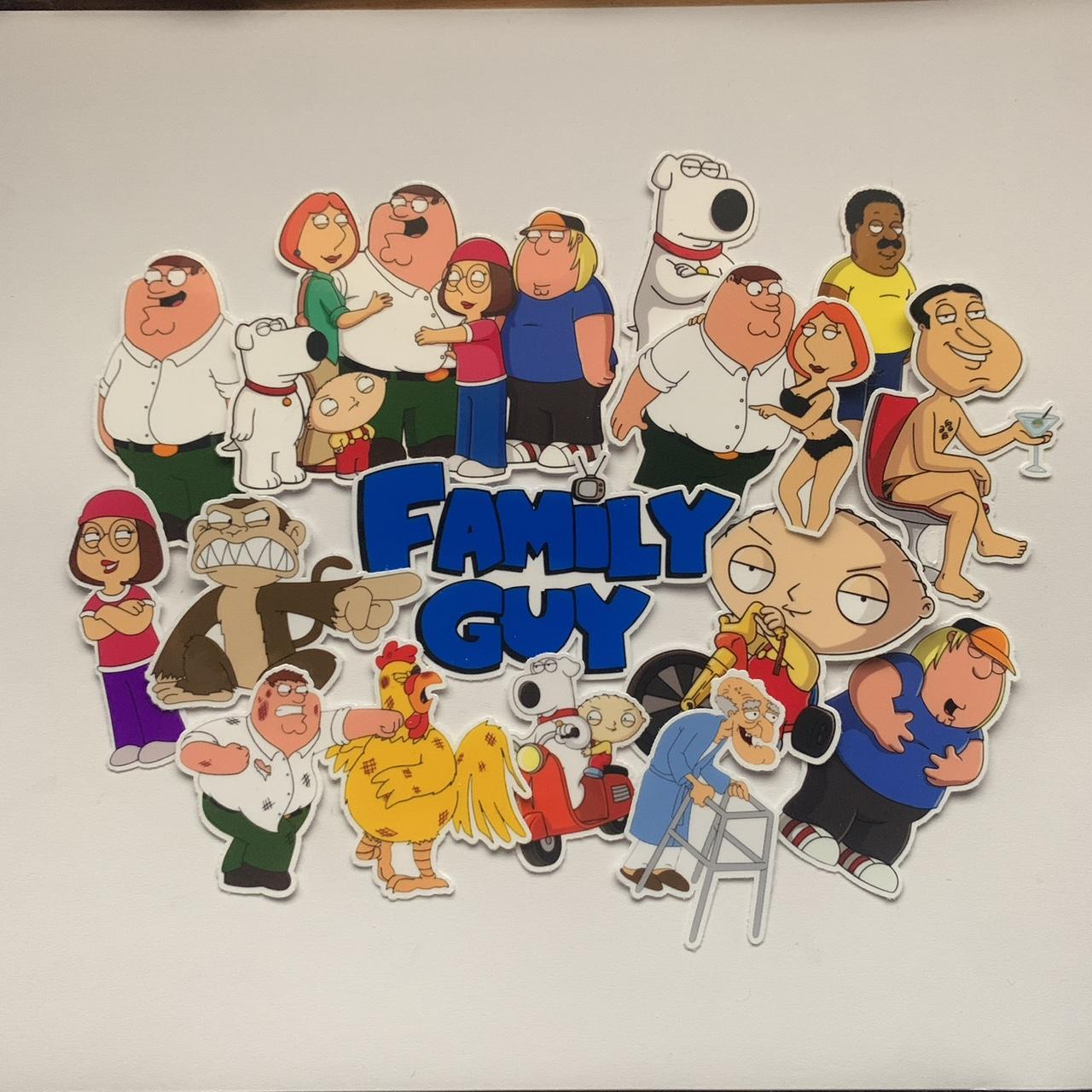 15 x family guy stickers - waterproof high quality... - Depop