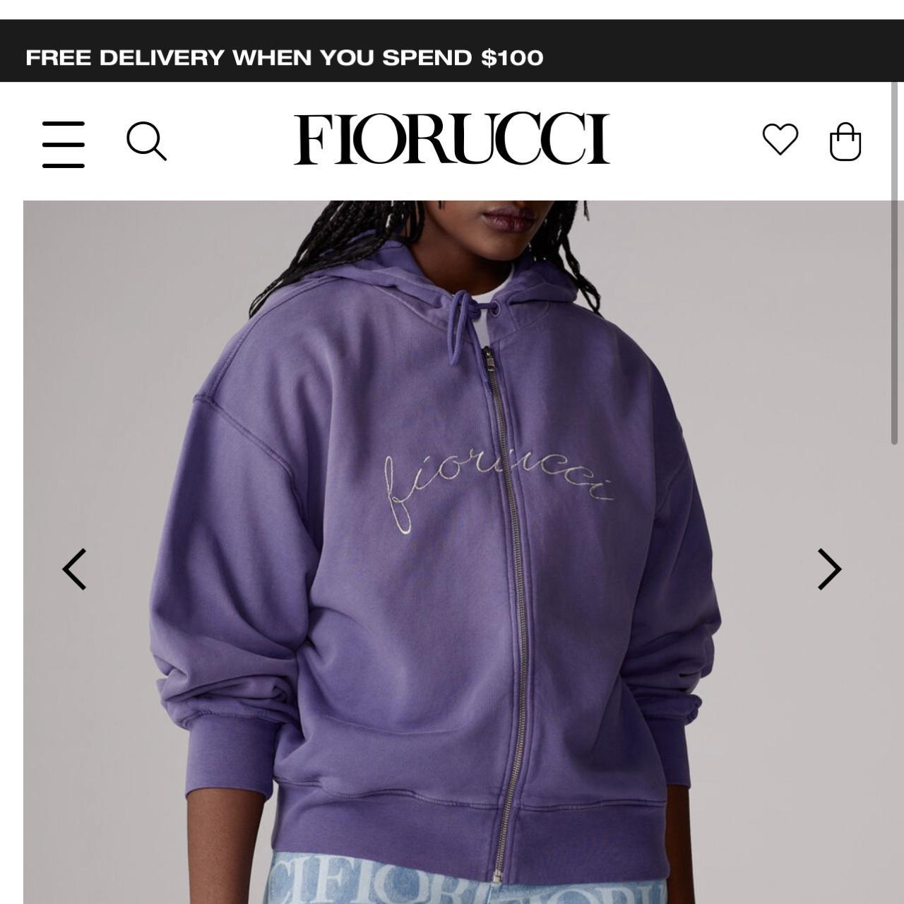 Fiorucci Women's Purple Hoodie (6)