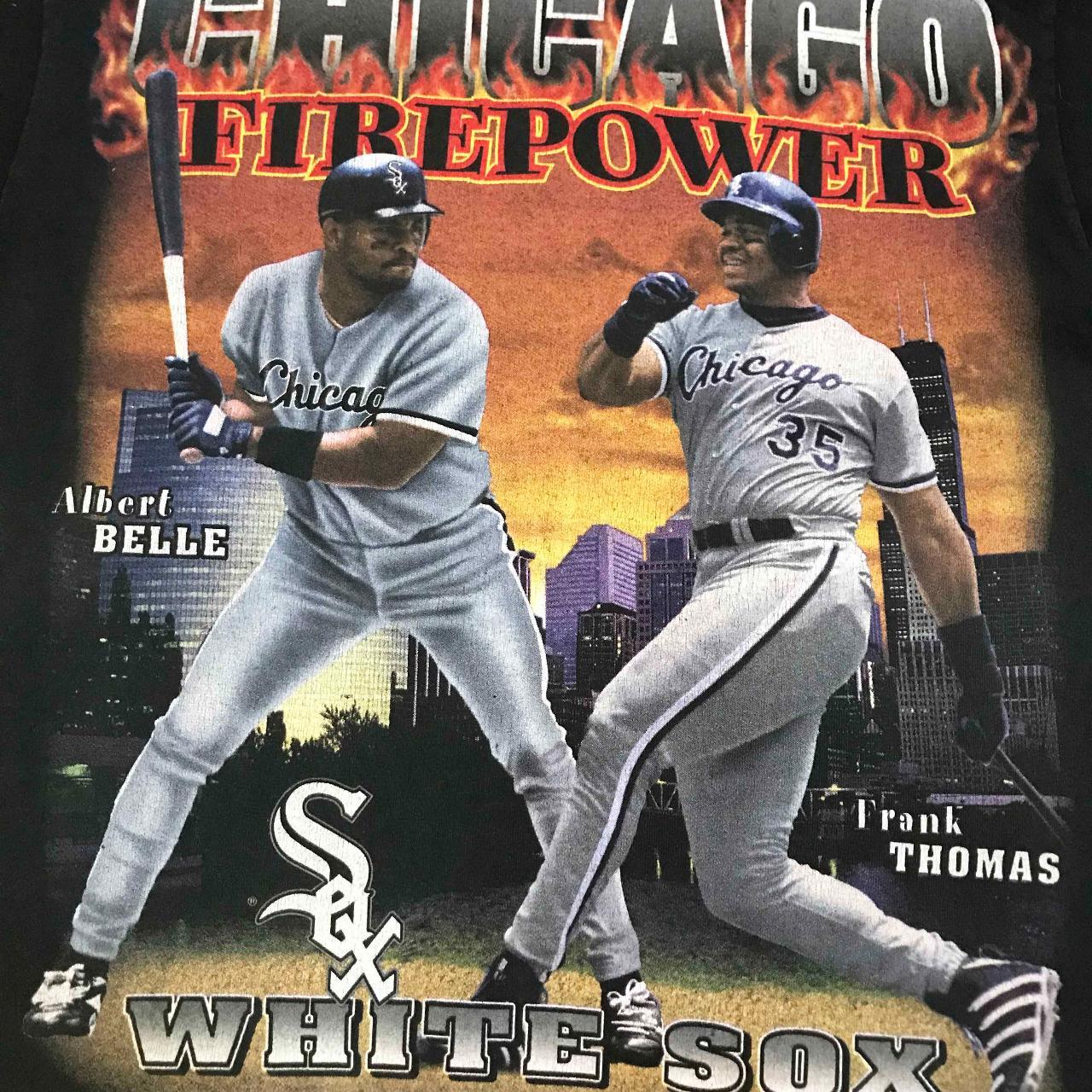 Vintage Pro Player Chicago White Sox MLB Denim - Depop