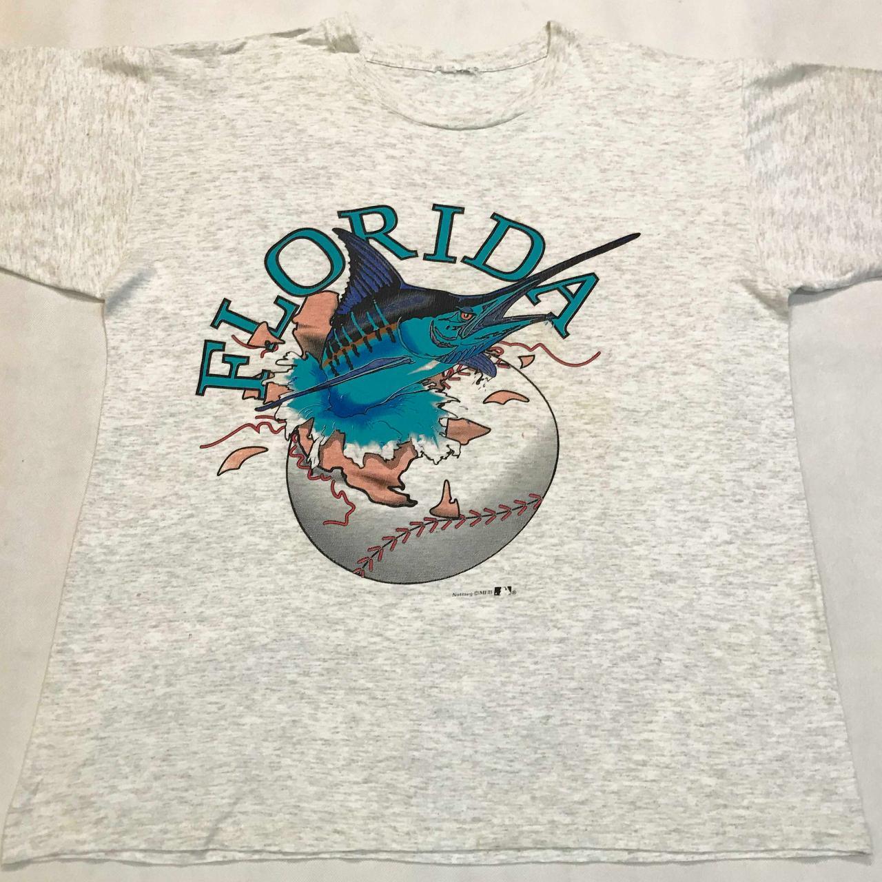 Florida Marlins FISH Retro MLB T-Shirt