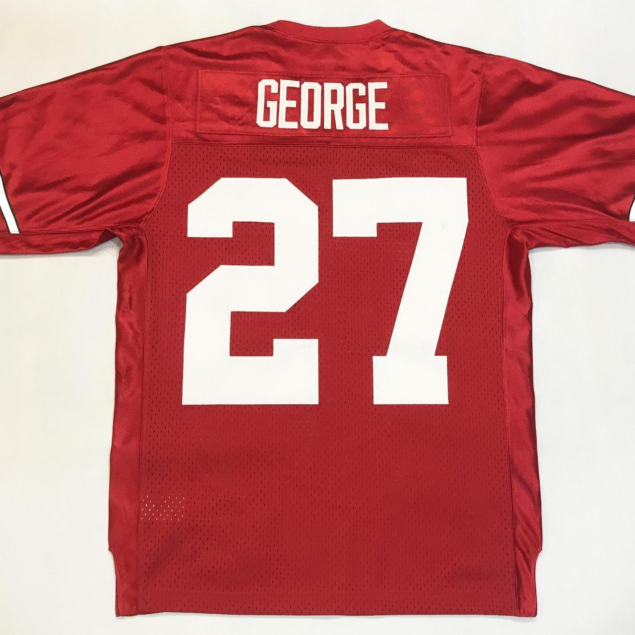 27 Eddie George Ohio State Buckeyes Men's Pictorial Fashion Jersey