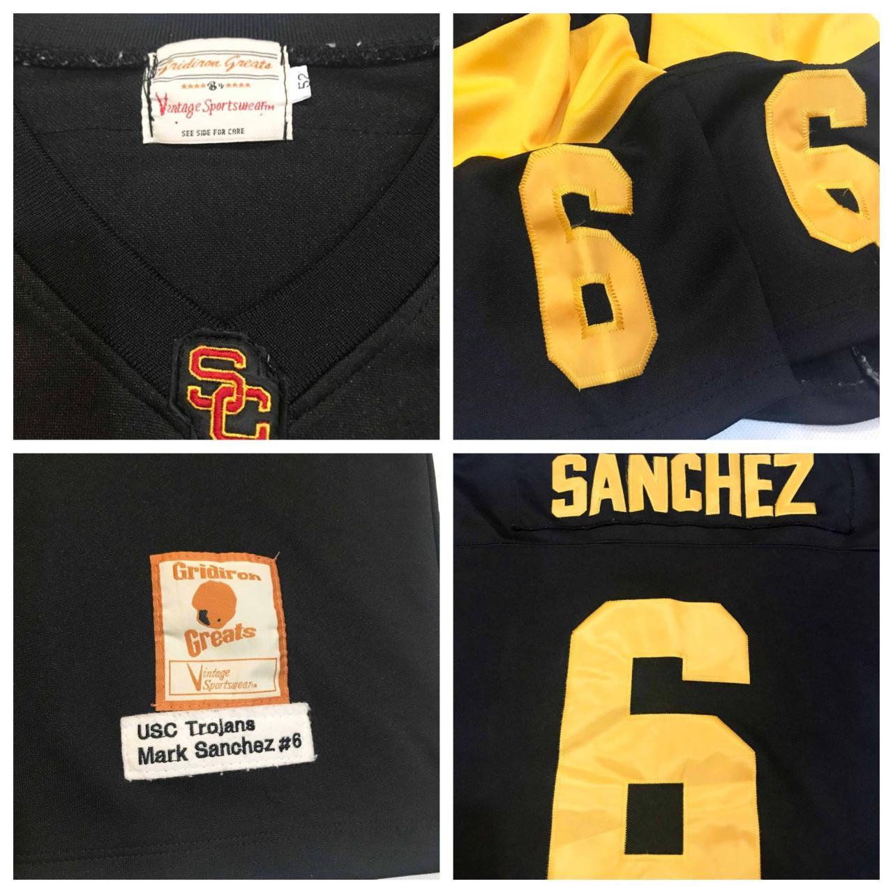 Mark Sanchez USC Trojans #6 Football Jersey - White