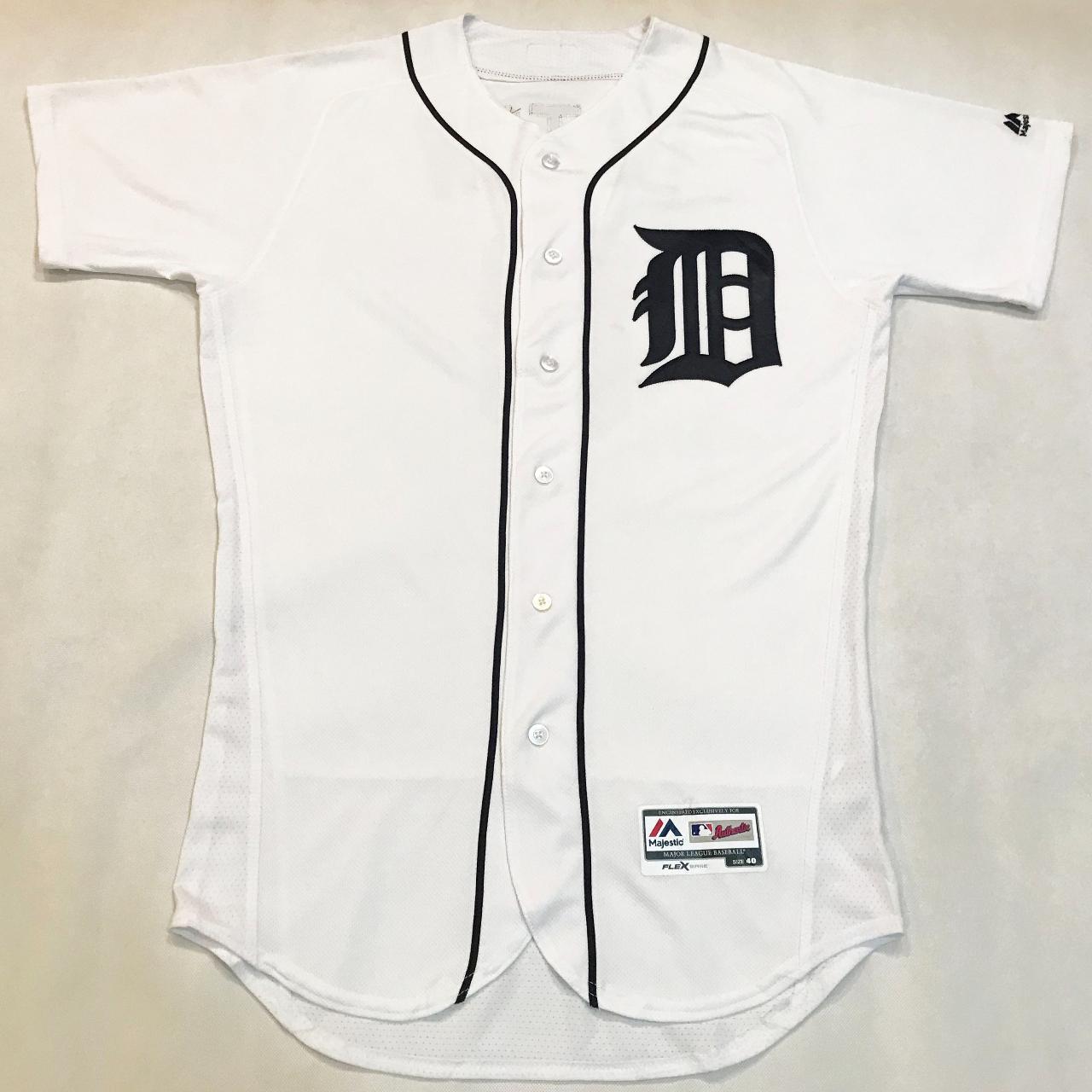 Vintage Detroit tigers baseball jersey Majestic - Depop