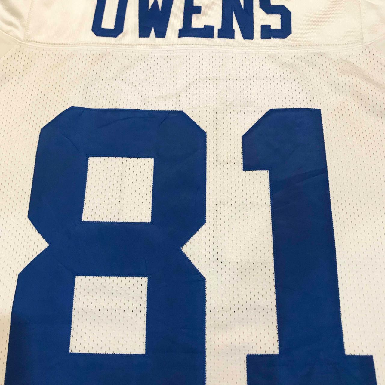 Number 81 Terrell Owens Dallas Cowboys jersey in - Depop