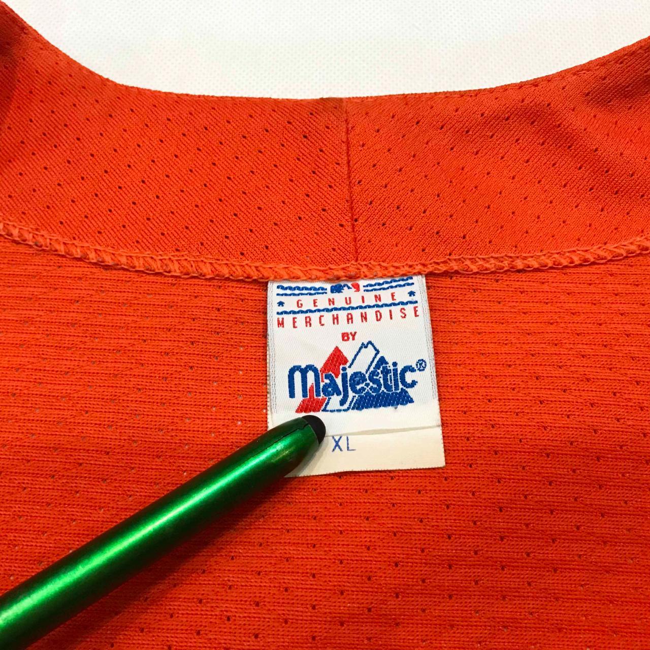 Majestic Athletic Men's Top - Orange - XXL