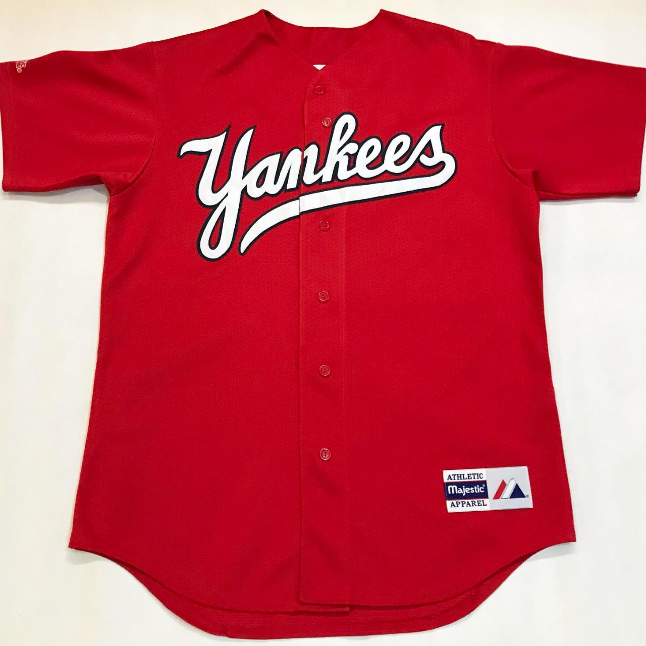 Majestic MLB New York Yankees Baseball Jersey Tag :... - Depop