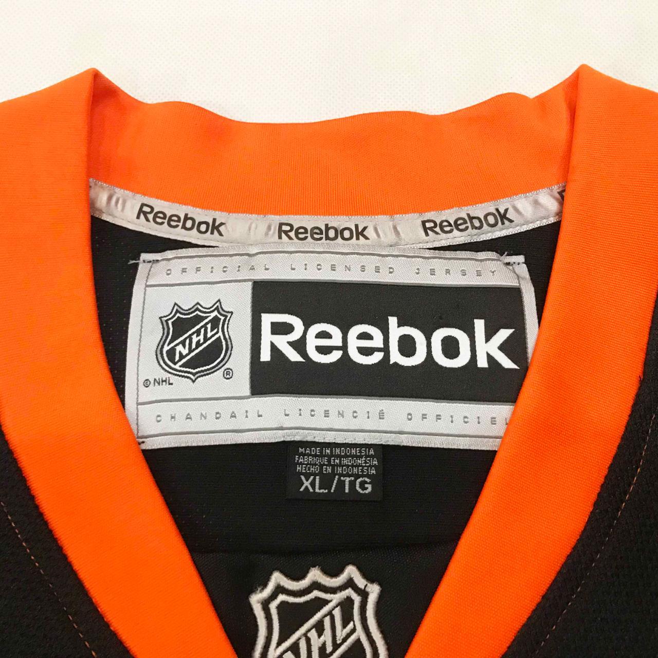 Reebok Philadelphia Flyers Youth Premier Home Jersey - Orange