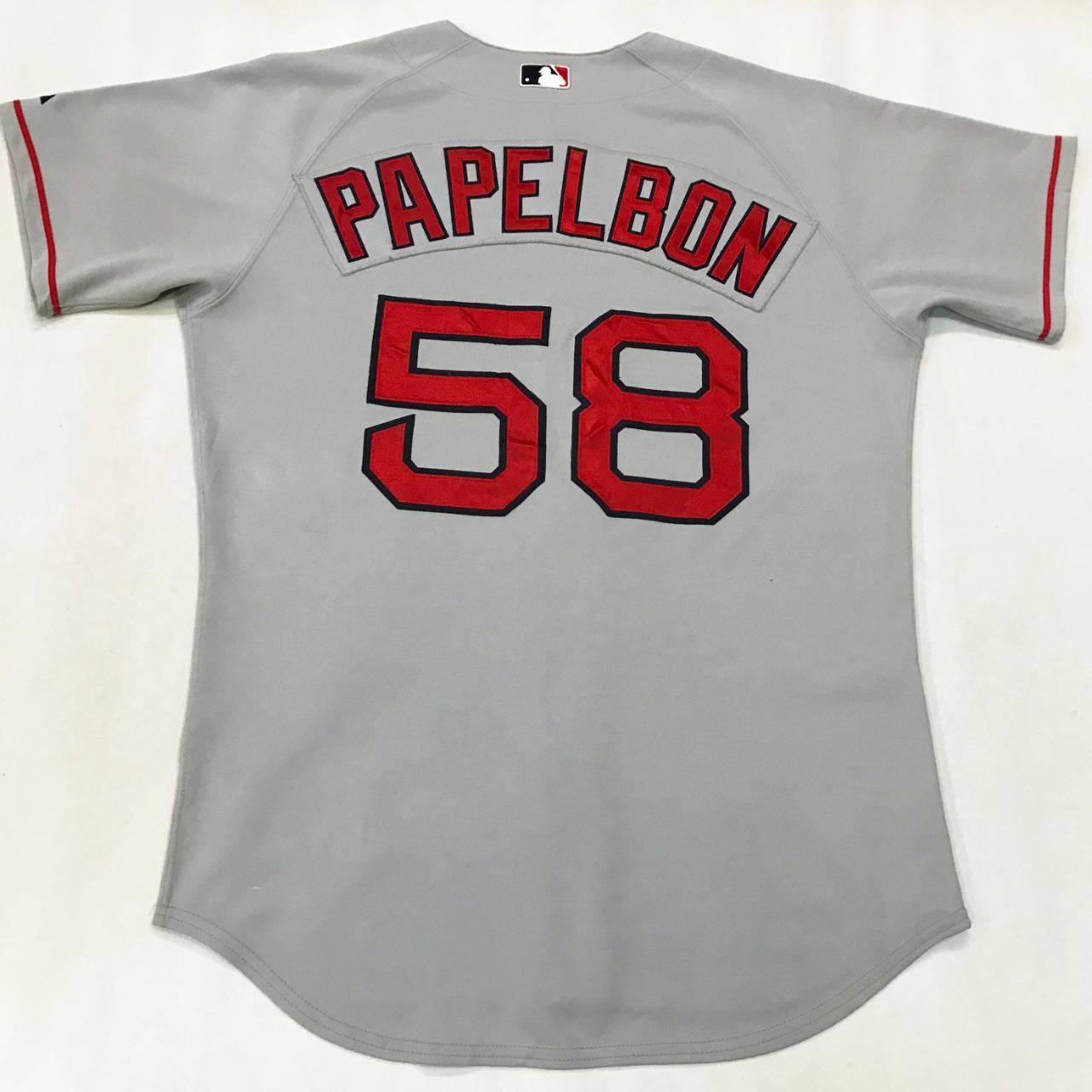 Boston Red Sox Jonathan Papelbon Majestic Baseball Jersey 