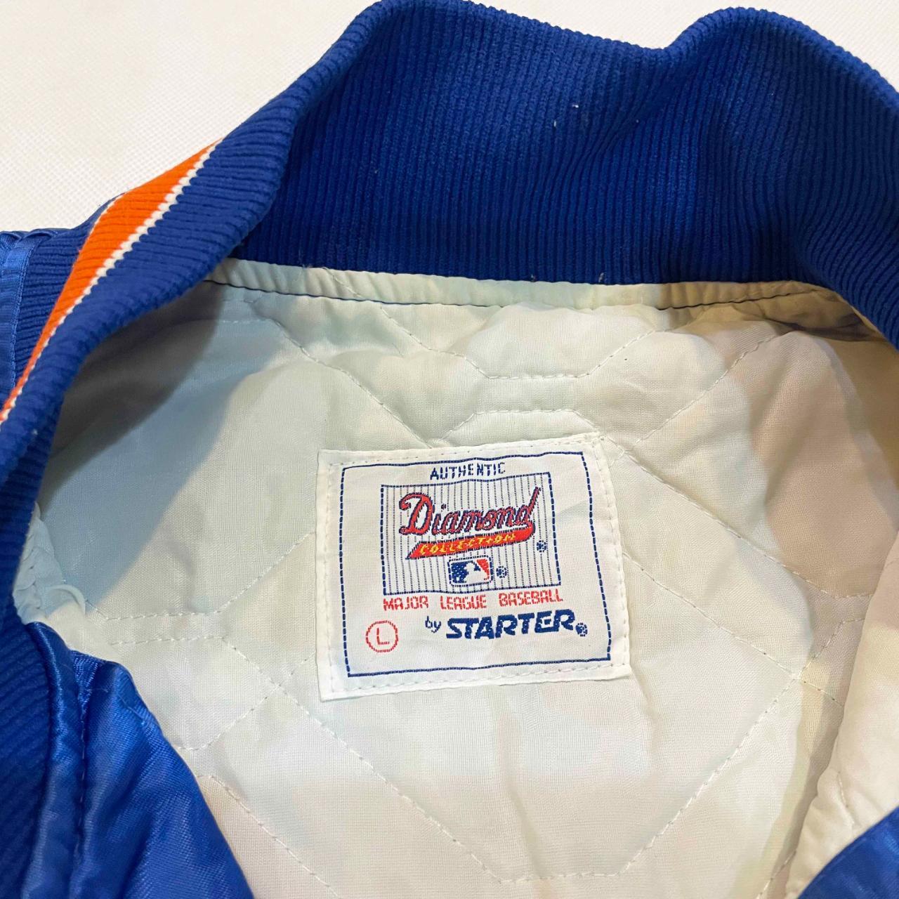 Vintage 80s Starter New York Mets MLB Baseball Blue - Depop