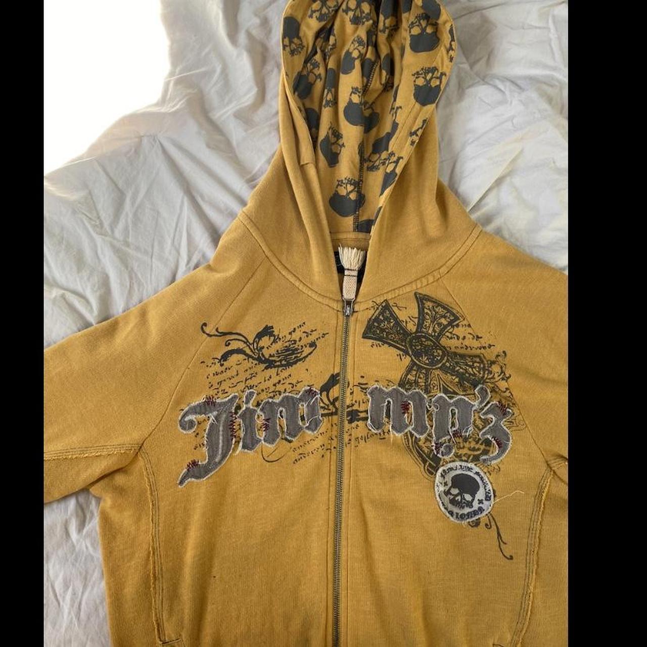 YELLOW Y2K SKATER HOODIE THIS HOODIE IS SO COOL OT | Depop