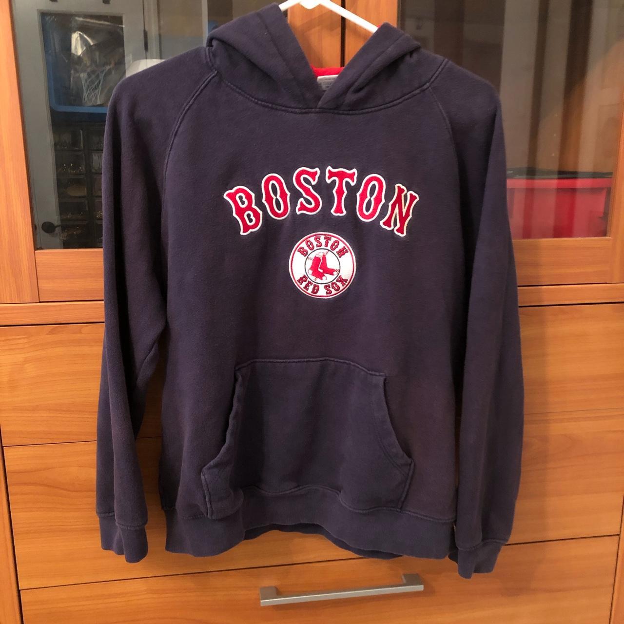 Boys red hot sale sox sweatshirt