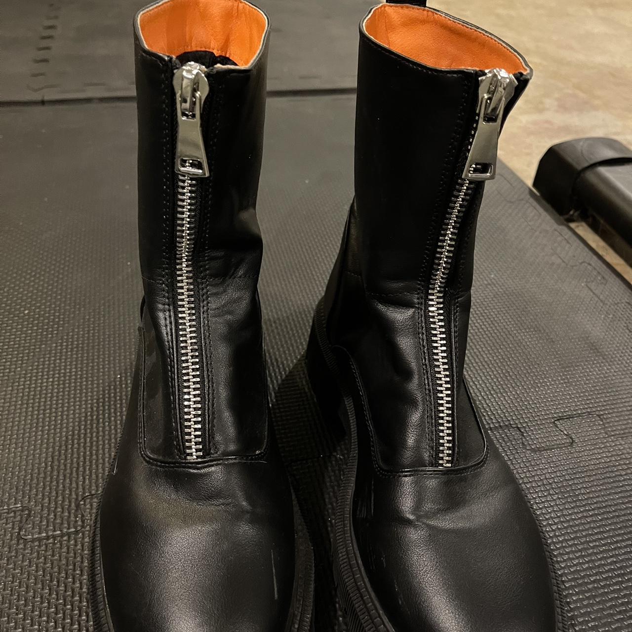 French Connection Women's Black Boots | Depop