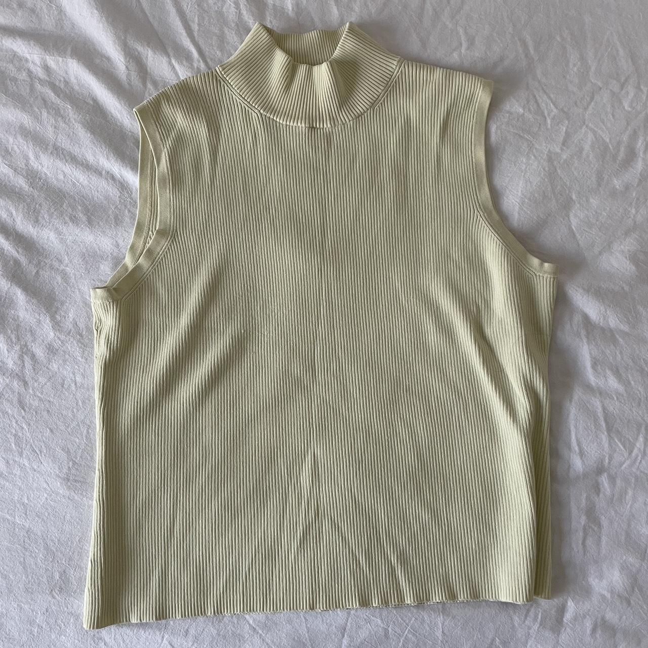 Pale yellow turtle neck - Depop