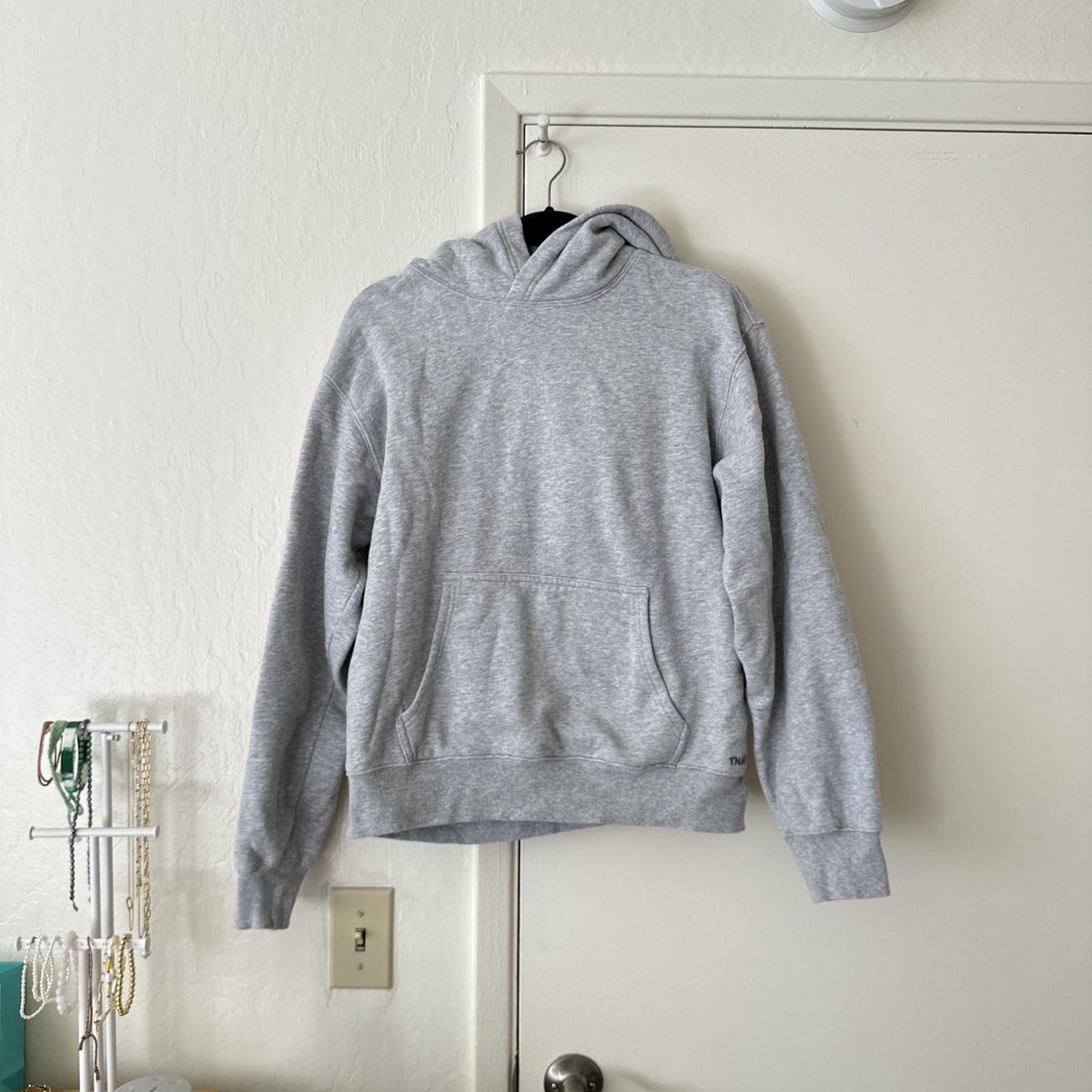 Gray Aritzia Cozy Fit Perfect Fit Hoodie Size Medium - Depop