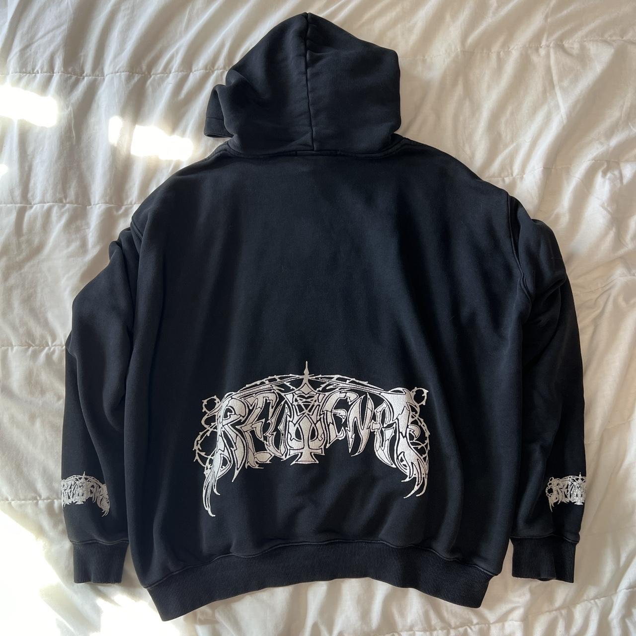 Black Revenge Hoodie sale size XL