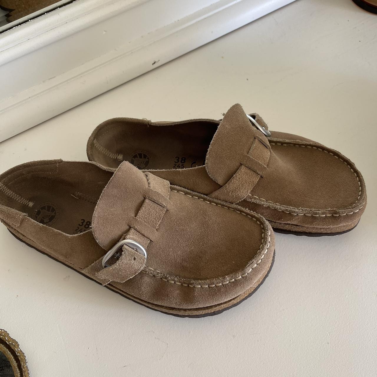 Just Like New Birkenstock Clogs Size 7 Women S Depop   P0 