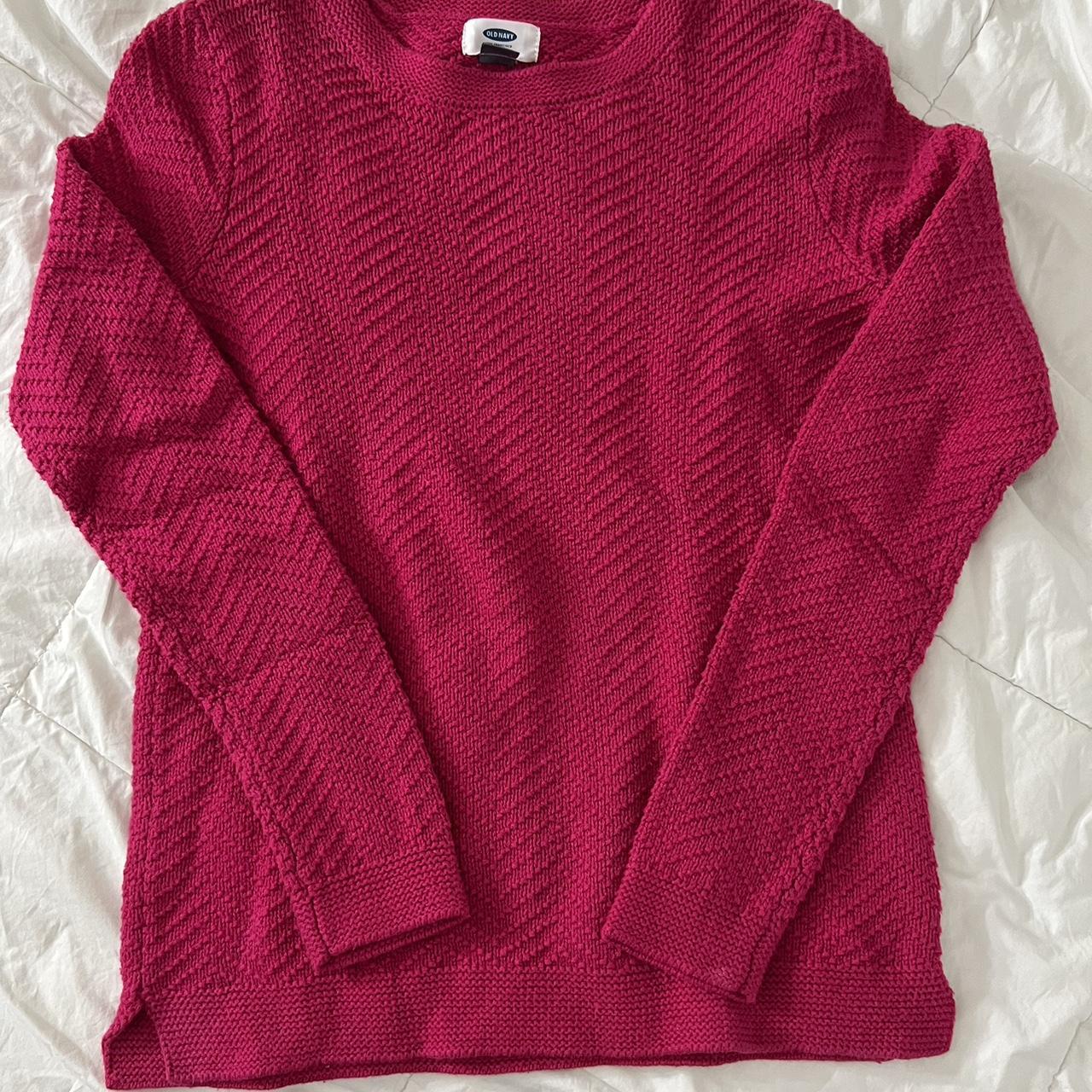 old navy knit sweater size: s great... - Depop
