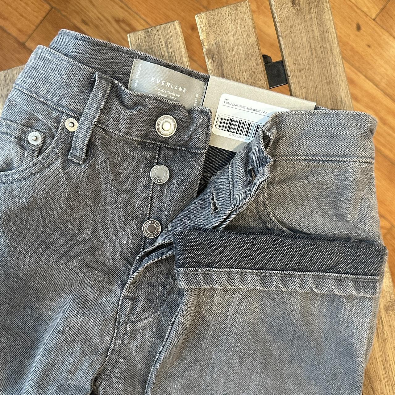 Everlane The '90s Cheeky Jean In Acid Grey (Limited - Depop