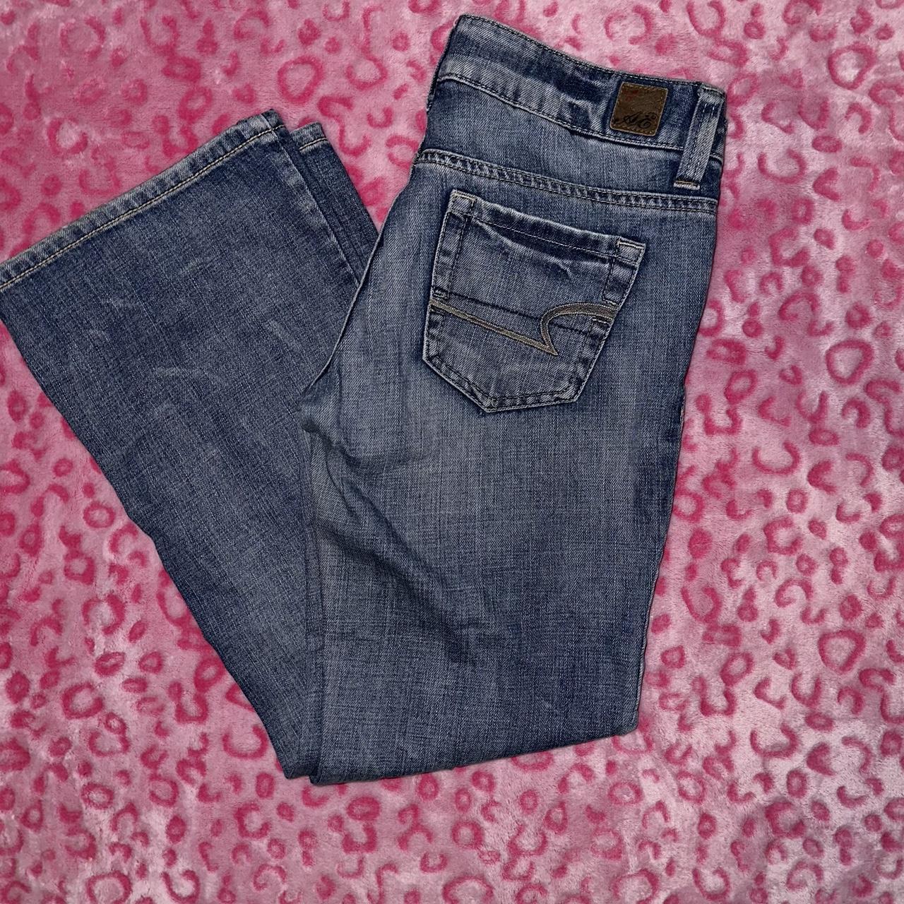 Cute American eagle jeans in like new condition.... Depop