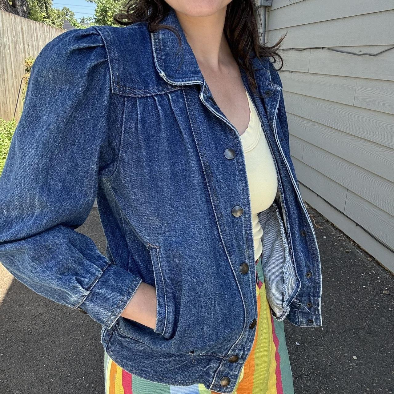 ジャケット・アウター AMERI  OVER PUFF DENIM JACKET Ameri（アメリ）の「OVER PUFF DENIM JACKET（デニムジャケット