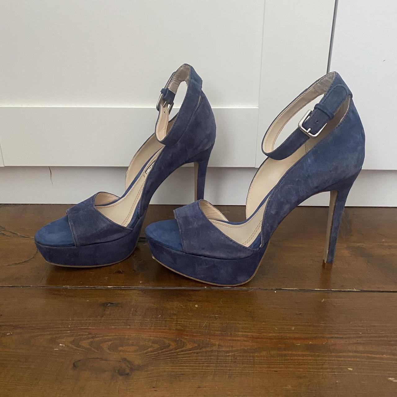 zara suede heels