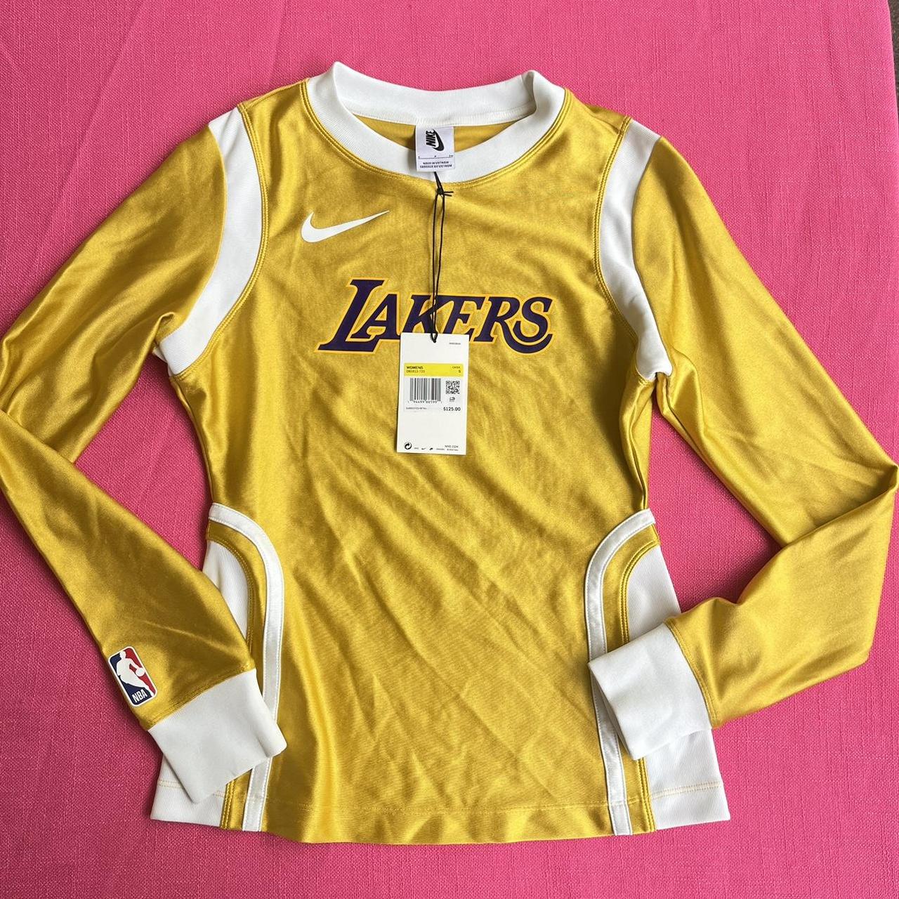 Nike x Ambush NBA Collection Lakers Jacket White/Purple/Gold