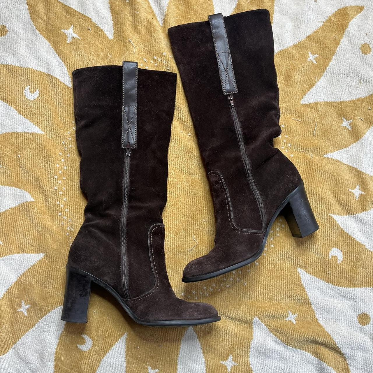 franco sarto brown boots