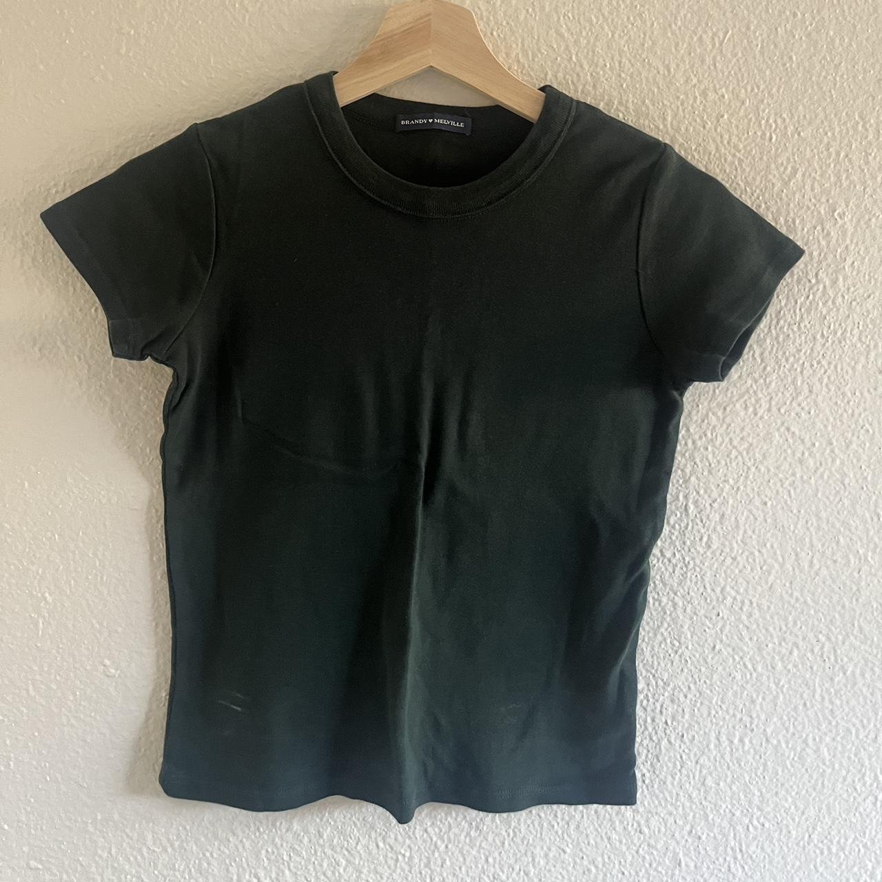 brandy green top 🐚 fits to m cute for fall... Depop