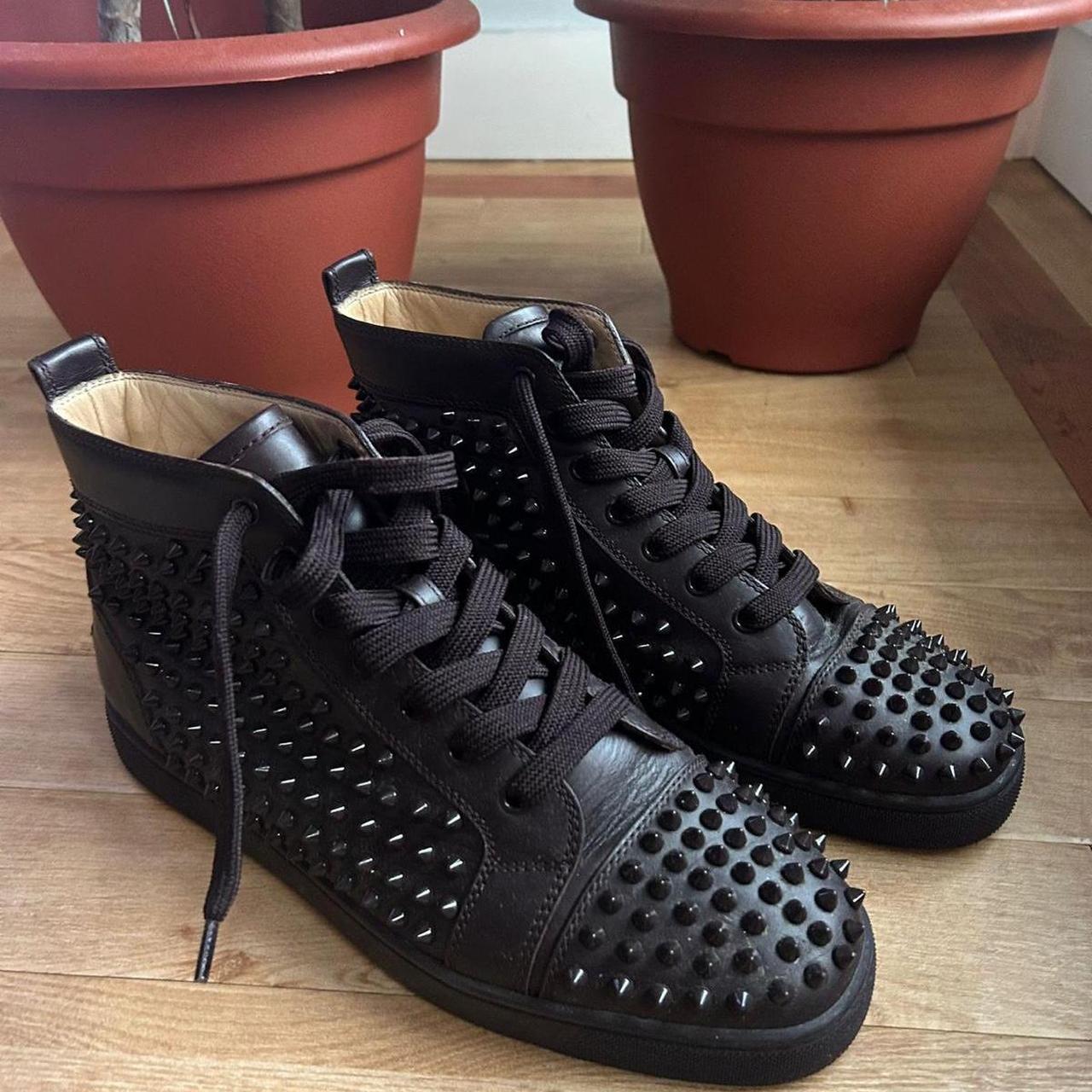 Black christian louboutin mens best sale