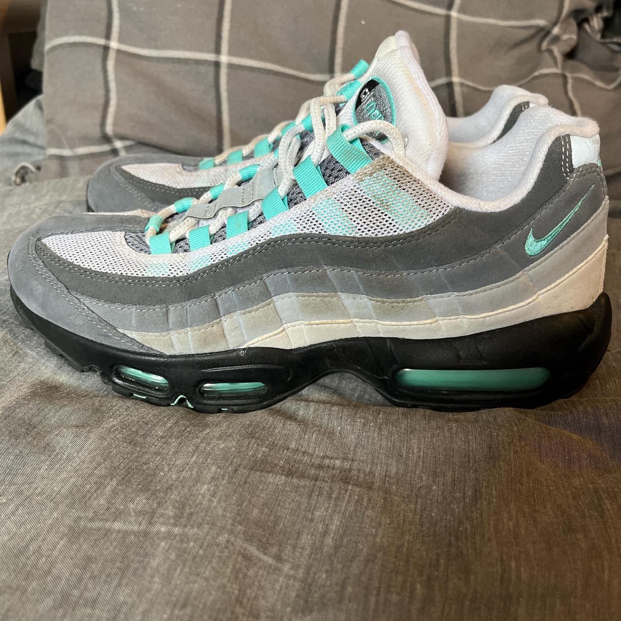 Nike Airmax 95s Hyper Turquoise Size UK ⭐️ Depop