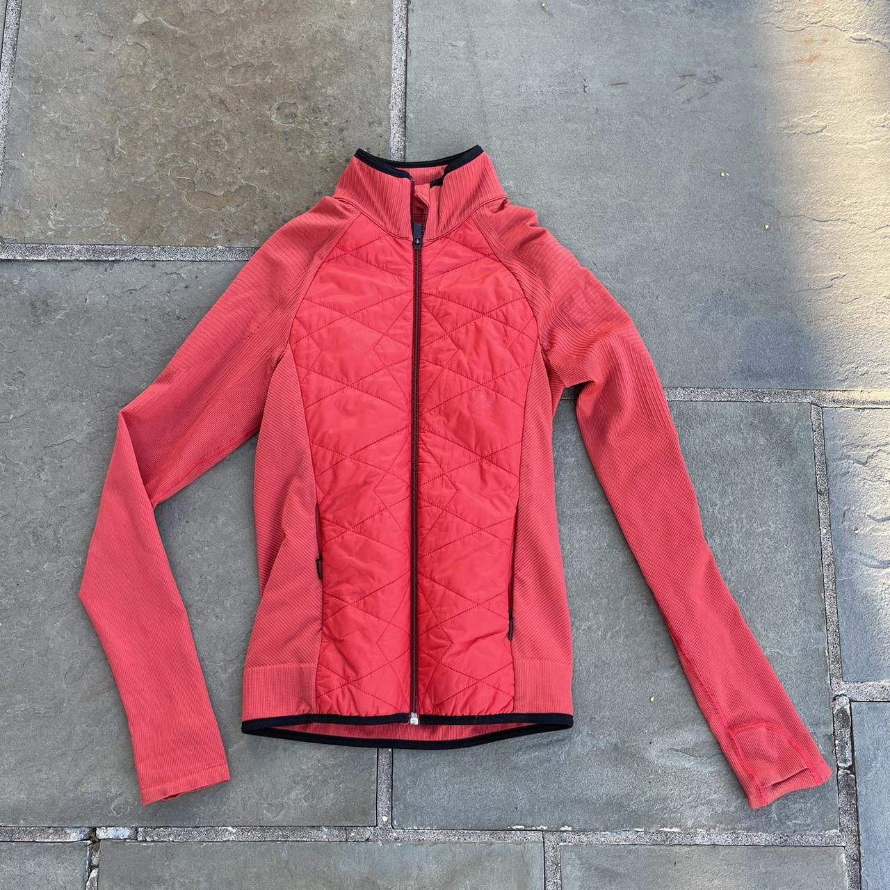 athleta red jacket