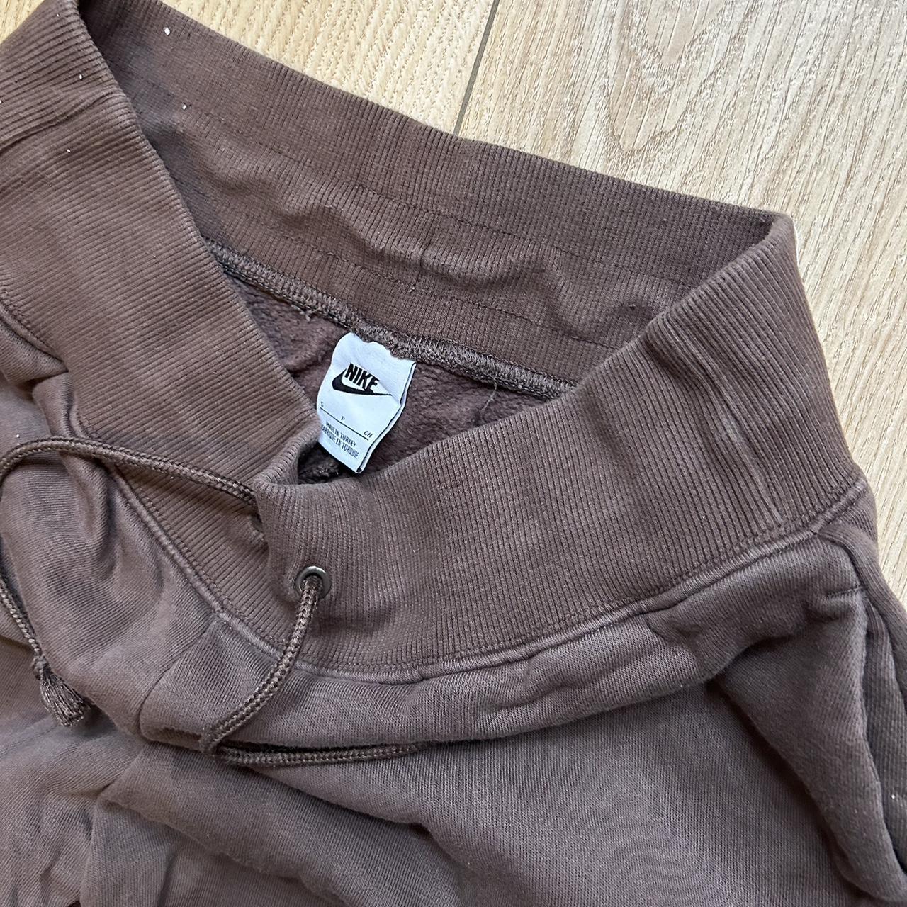 Vintage Nike baggy joggers Nike baggy brown joggers... Depop
