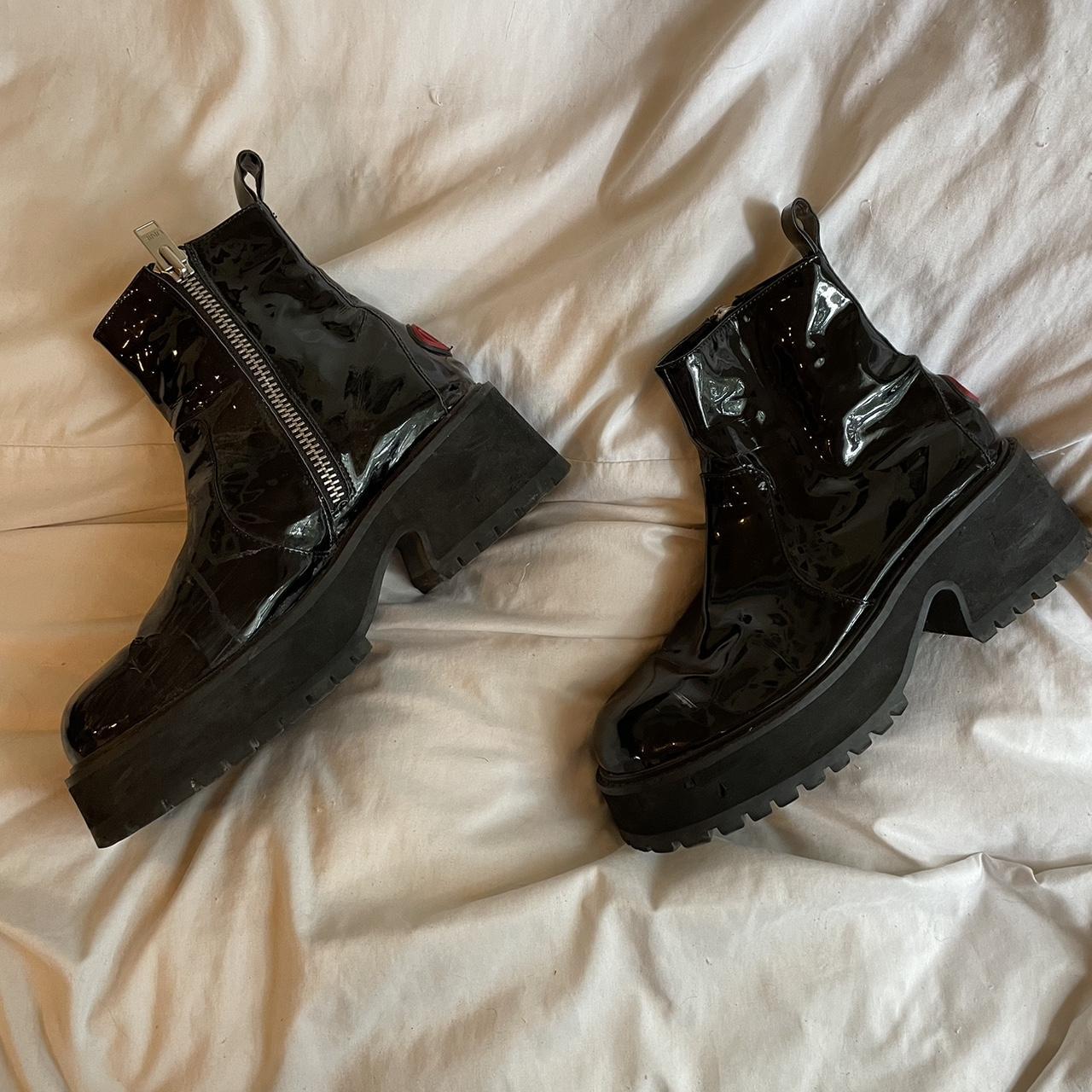 Unif DaDa Boots Such cute unif boots that go with... Depop