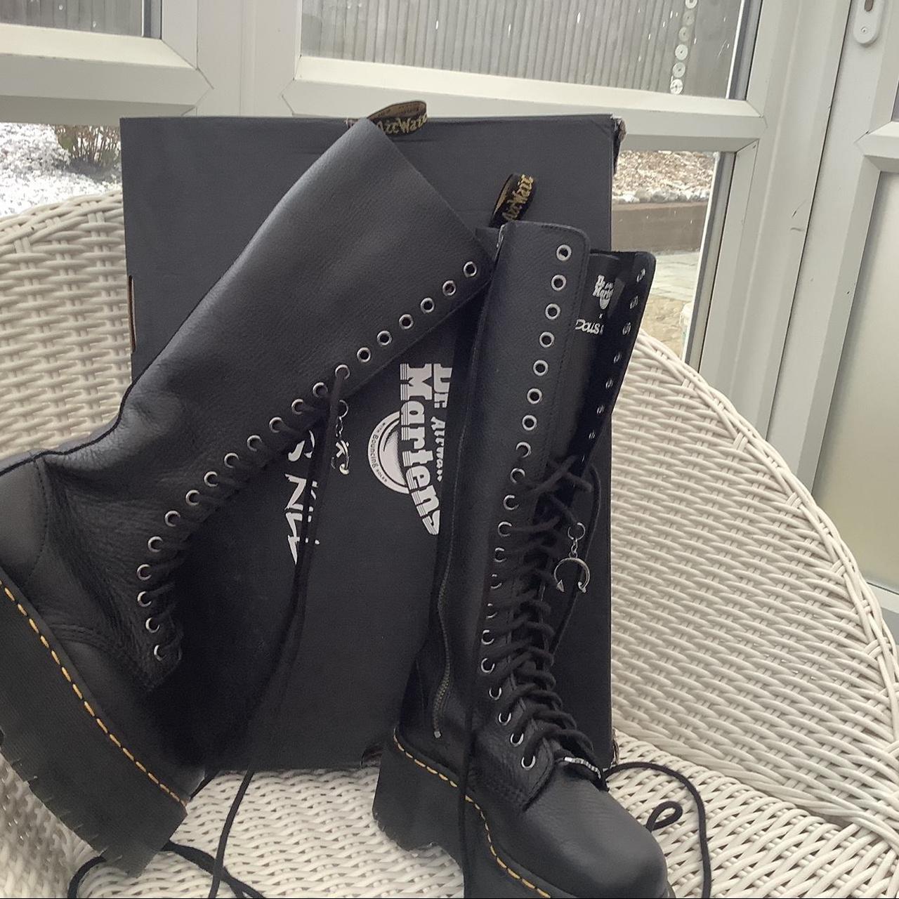 DOLLS KILL BOOTS IMMACULATE Size 3 Dr Martens in... Depop