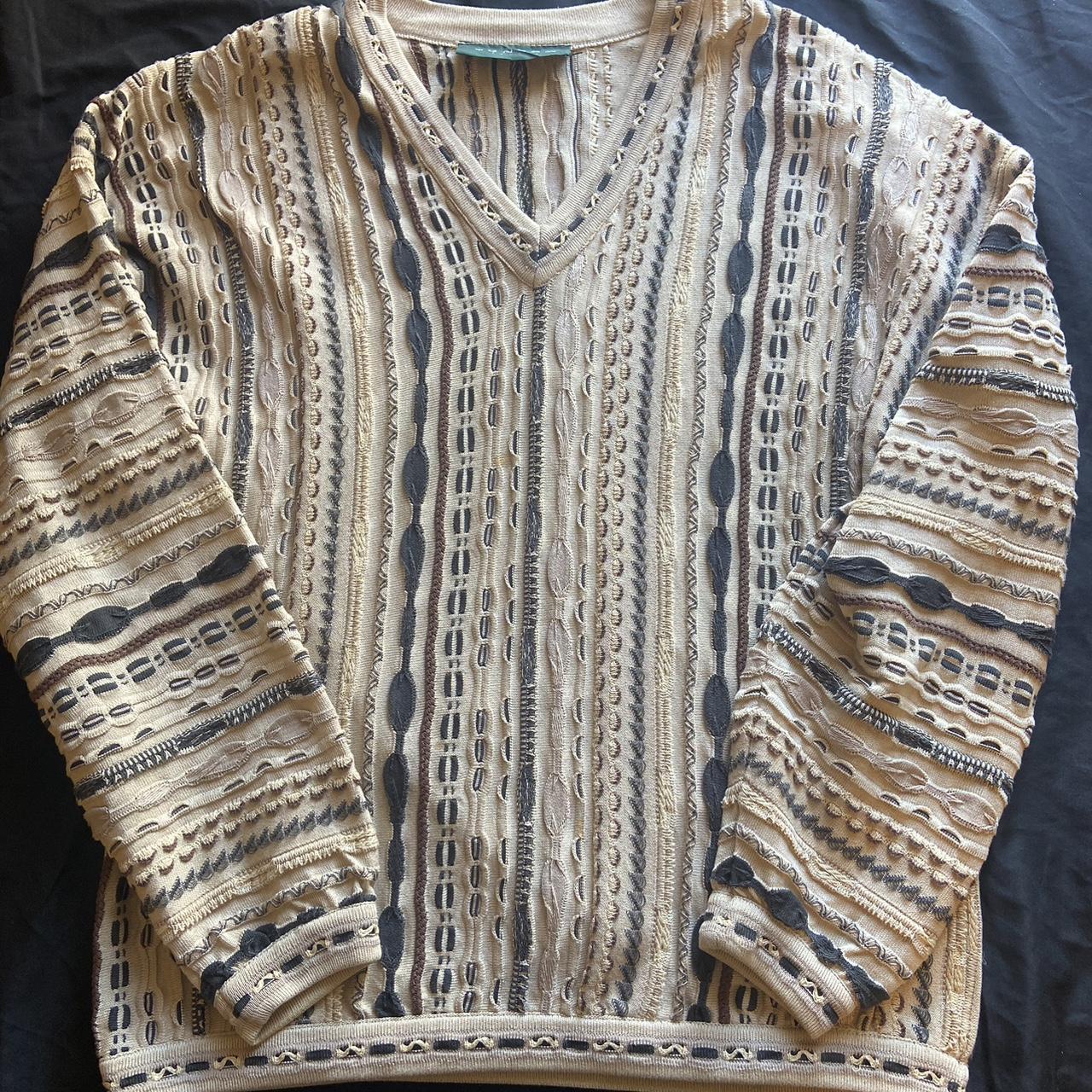 Be Stylish Black & Cream Jumper