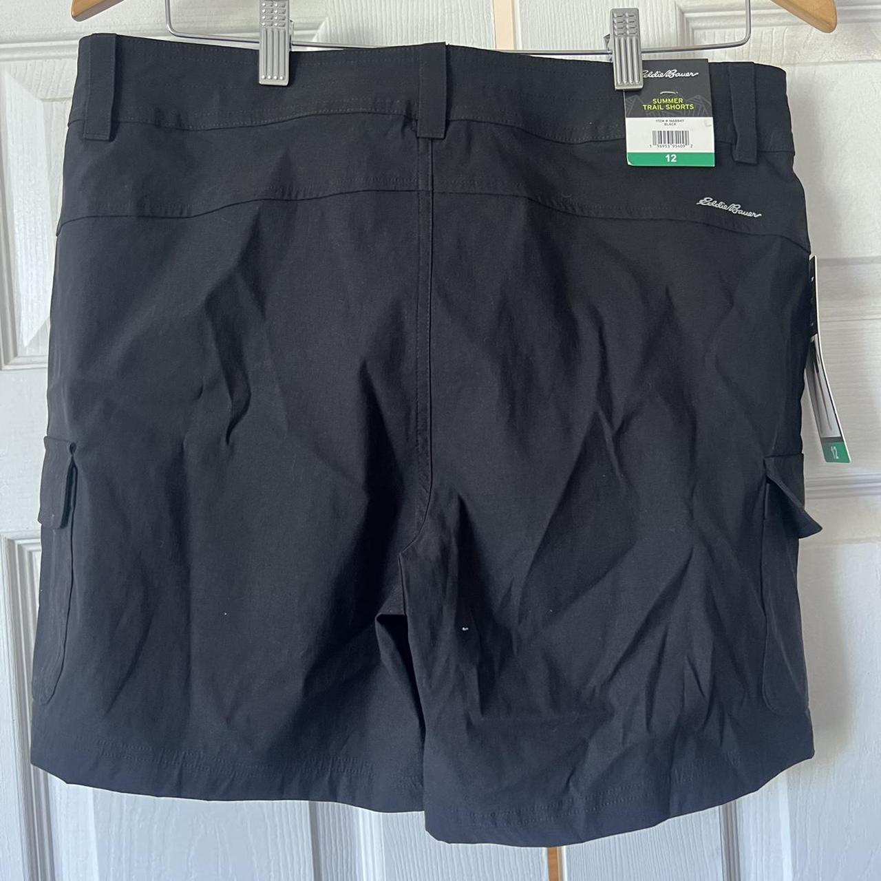 Eddie Bauer Women's Black Shorts | Depop