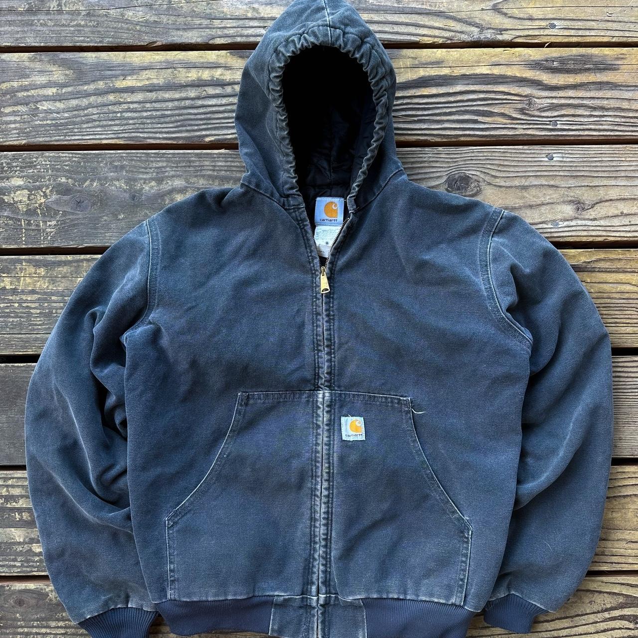 Carhartt Men's Grey Jacket | Depop