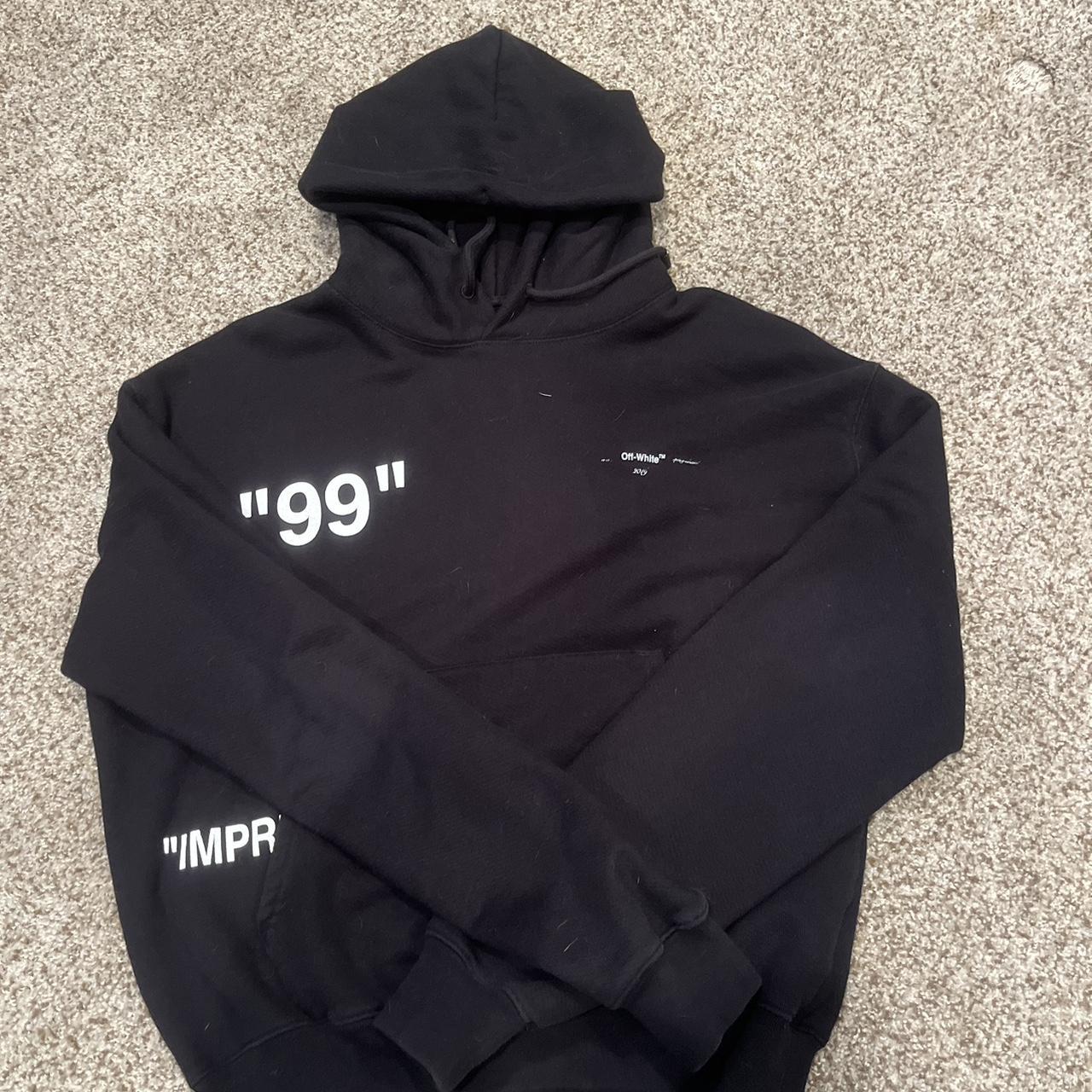 Off white ice man hoodie best sale