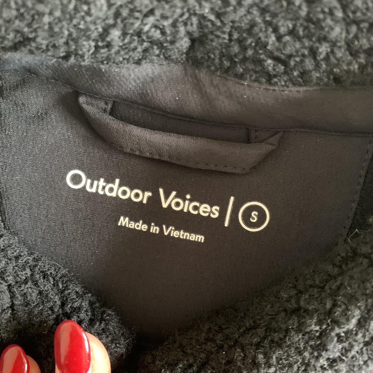 Outdoor Voices Women's Black Jacket Depop