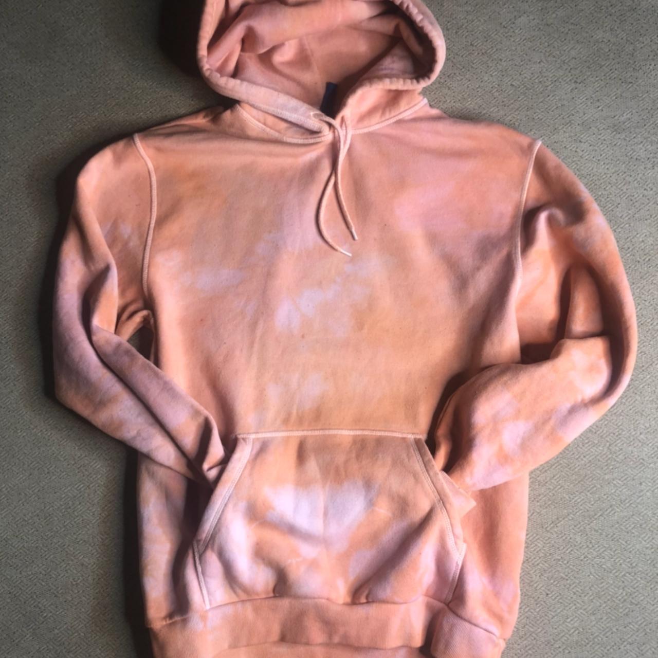 H&m mens best sale pink hoodie