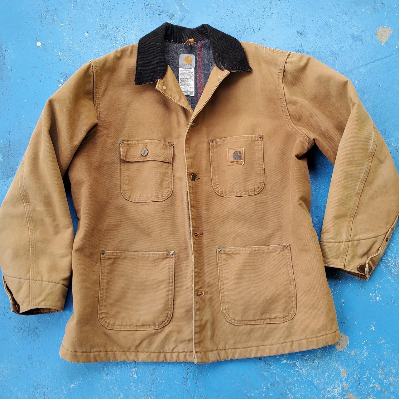 Carhartt sandstone deals chore coat