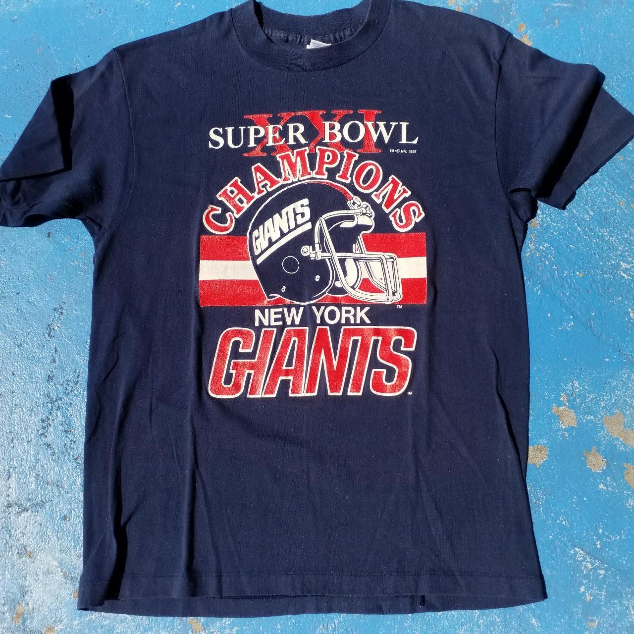 Vintage New York Giants T-shirt Really cool tee - Depop